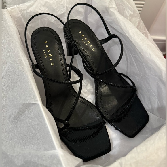 Sandro Strappy Heels Sandal - Picture 1 of 2